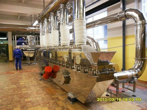 son şirket davası hakkında Avusturya'da Sürekli Granül Kurutma için Titreşimli Akışkan Yataklı Kurutucunun Uygulanması