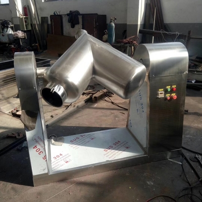 0.5m3 V Tipi Kuru Toz Karıştırma Makinesi İlaç Gıda Kimyasal Karıştırma Ekipmanları