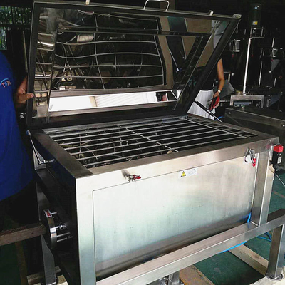 OEM 3000L Yatay Şerit Karıştırıcı Paslanmaz Çelik Çift Sarmal Şerit Karıştırıcı