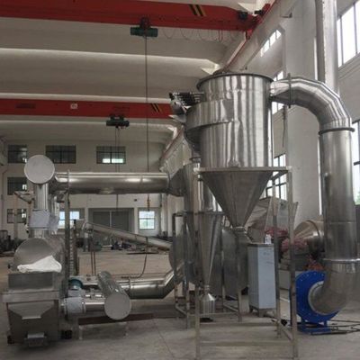 Kalite  Herbal Medicine Vibratory Fluidized Bed Dryer Lotus Root Powder Yeast Dryer Machine fabrika