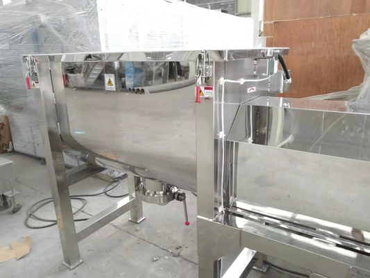 Kimyasal Toz Sıvı İçin Çok Fonksiyonlu 22kw Paslanmaz Çelik Şerit Mikser
