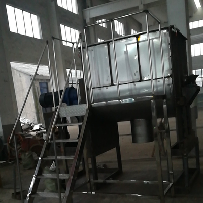 Kimyasal Toz Sıvı İçin Çok Fonksiyonlu 22kw Paslanmaz Çelik Şerit Mikser
