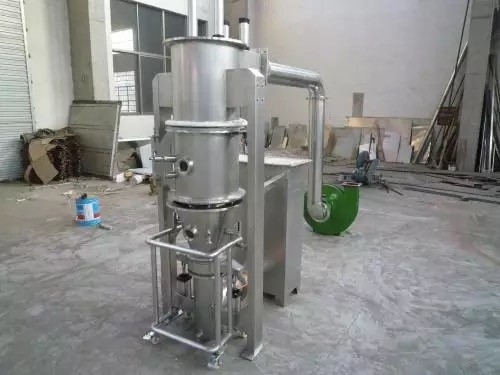304SS 420L Akışkan Yataklı Kurutucu Granül Kaplama Kurutma Makinesi