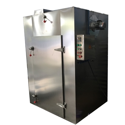 140C Gümüş Sıcak Hava Dolaşımlı Tepsi Kurutma Fırını 3-5kW/H Elektrikli Tepsi Kurutucu