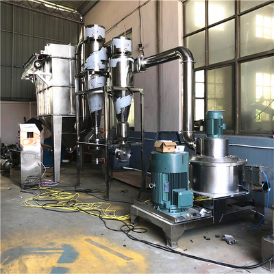 Sodyum Karbonat Mikron Taşlama Makinesi 10-200kg / H Süper İnce Toz Öğütücü