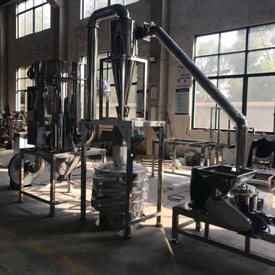 Polietilen için 3800RPM Ultra İnce Üniversal Pulverizatör Taşlama Makinesi Hava Sınıflandırıcı