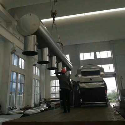 İnorganik Tatlandırıcı Tuz Kurutma Makinesi Titreşimli Yatak Kurutucu Akışkan Yataklı Ekipman