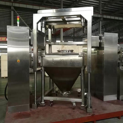 Tek Kol Kaldırma Kare Koni IBC Bin Blender Farmasötik Endüstriyel Kimyasal Karıştırıcı