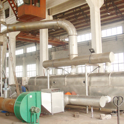 CE Glikoz Titreşimli Akışkan Yataklı Kurutucu 120-140kg / H Tuz Kurutma Makinesi