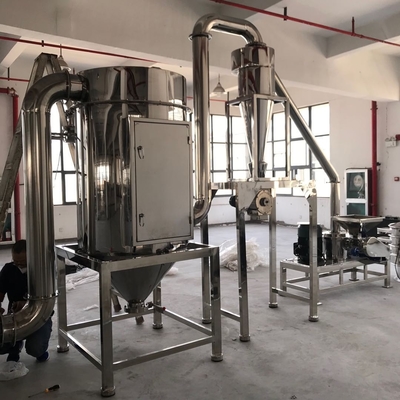 Kimyasallar Çekiçli Değirmen Taşlama Makinesi Paslanmaz Çelik 304 Farmasötik Pulverizatör