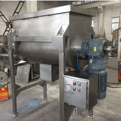 Kimyasal Toz Sıvı İçin Çok Fonksiyonlu 22kw Paslanmaz Çelik Şerit Mikser