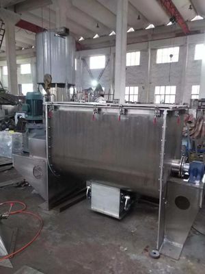 2000L Farmasötik Kimyasal Toz Çift Helix Şerit Karıştırıcı Besleme Deterjanı Baharat Karışımı
