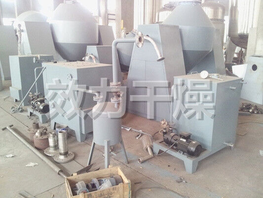 Endüstriyel Kurutma için Düşük Sıcaklık Özelleştirilmiş Çift Koni Döner Vakum Kurutucu