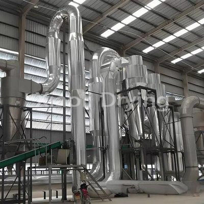 Kimyasal Farmasötik Sınıf Malzeme İşleme için Endüstriyel QG / FG Pnömatik Kurutucu