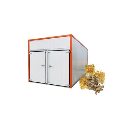 Bitkisel ilaçlar / kuru meyveler / kuru sebzeler için yüksek hızlı sıcak hava fırın kurutma makinesi