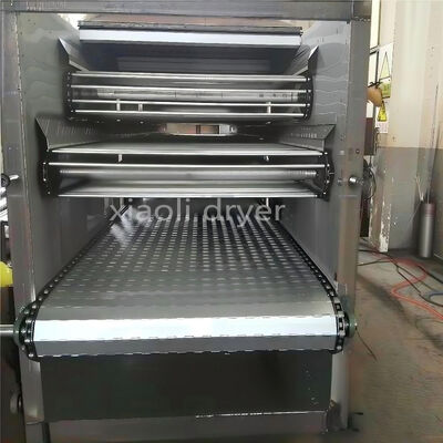 Tahıl pelet beslemesi için yüksek verimli, güvenilir endüstriyel kurutma makinesi sürekli bantlı kurutucu