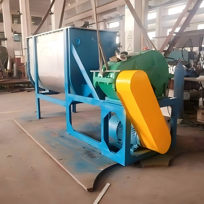 Ağır Hizmet Tipi Yatay Şerit Mikser Paslanmaz Çelik 6000L 2400-3600kg Parti Blender