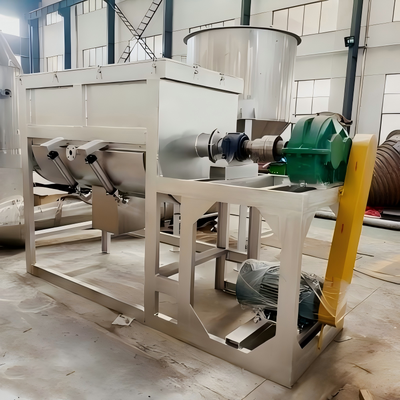 Kimyasal toz yatay kurdele karıştırıcı 3000L 1200-1800kg Toplu karıştırıcı Yüksek verimlilik