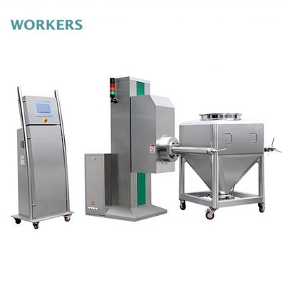 Nutraceuticals için PLC Dokunmatik Ekran 1000L Kaldırma Haznesi IBC Bin Mikser