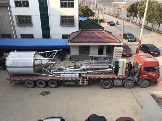 Süt Peynir Altı Suyu Proteini İçin Büyük Kapasiteli Yüksek Hızlı Santrifüj Sprey Kurutucu