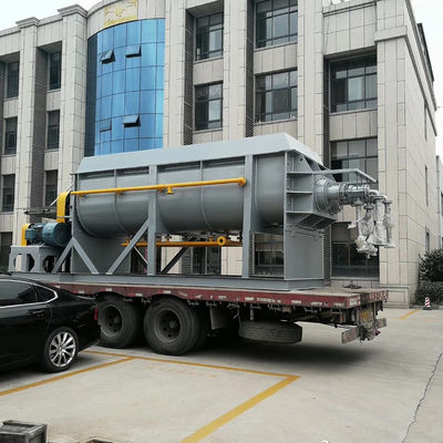 10 rpm'den 25 rpm'ye 4KW İçi Boş Kürek Kurutucu Enerji Tasarruflu Çamur Kurutma Makinesi