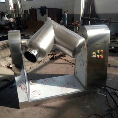 1.5m3 Kimyasal Vitamin V Şekli Toz Karıştırıcı 4-5.5KW İlaç Karıştırma Makinesi