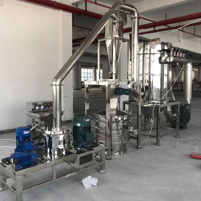 46kW İnce Taşlama Makinesi Ticari Baharat Öğütücü Çekiçli Değirmen Pulverizatör