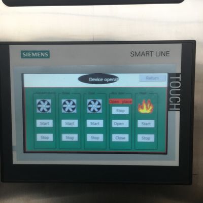 Kabine Mikrodalga Vakum Kurutma Ekipmanları Sebze Kurutma Kurutucu Makinesi