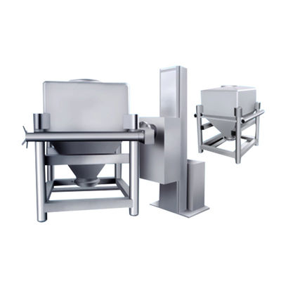 3-10rpm NTC Food IBC Bin Blender Vidalı Sabit Kaldırma Haznesi Karıştırma Makinesi