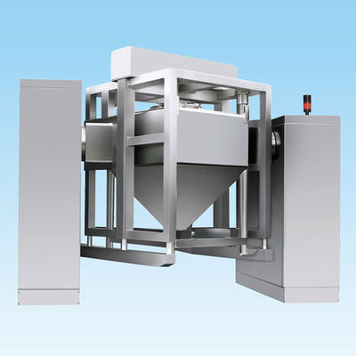 3-10rpm NTC Food IBC Bin Blender Vidalı Sabit Kaldırma Haznesi Karıştırma Makinesi