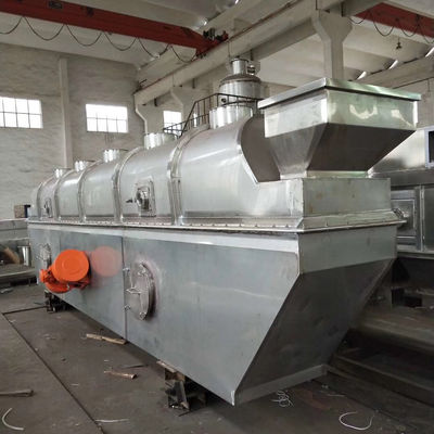 210kg / H 6.75m2 Rafine Oksalik Asit için Sürekli Titreşimli Akışkan Yataklı Kurutucu
