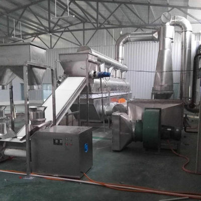 150-180kg/H Akışkan Yataklı Kurutma Makinesi 2.2*2KW Gübre Kurutma Makinesi