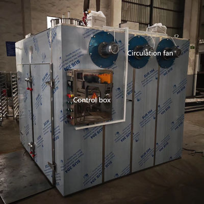 PLC 4 Raflı İlaç Kurutma Fırını Endüstriyel Kurutma Makinesi, Kuru Meyve Yapmak İçin