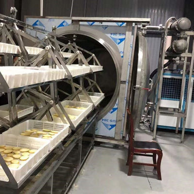 38.4-48kg / H Mikrodalga Vakum Kurutucu 304 Paslanmaz Çelik Meyve Kurutma Fırını