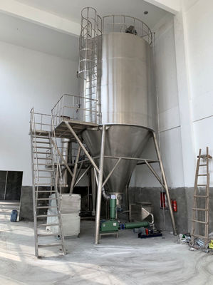 Kalsiyum Arsenat Püskürtmeli Kurutma Kulesi Karbon Çelik Santrifüj Hava Kurutucu