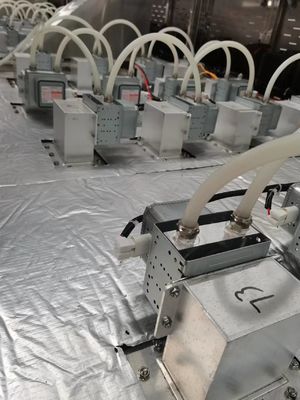 48-60kg/H Kava Toz Mikrodalga Tünel Fırın Endüstriyel Kurutma Makinesi