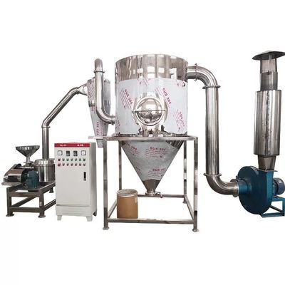 Sodyum Karbonat Mikron Taşlama Makinesi 10-200kg / H Süper İnce Toz Öğütücü
